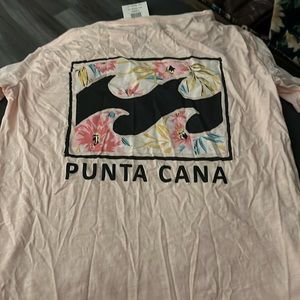 NWT Pink Billabong Punta Cana Shirt in XS